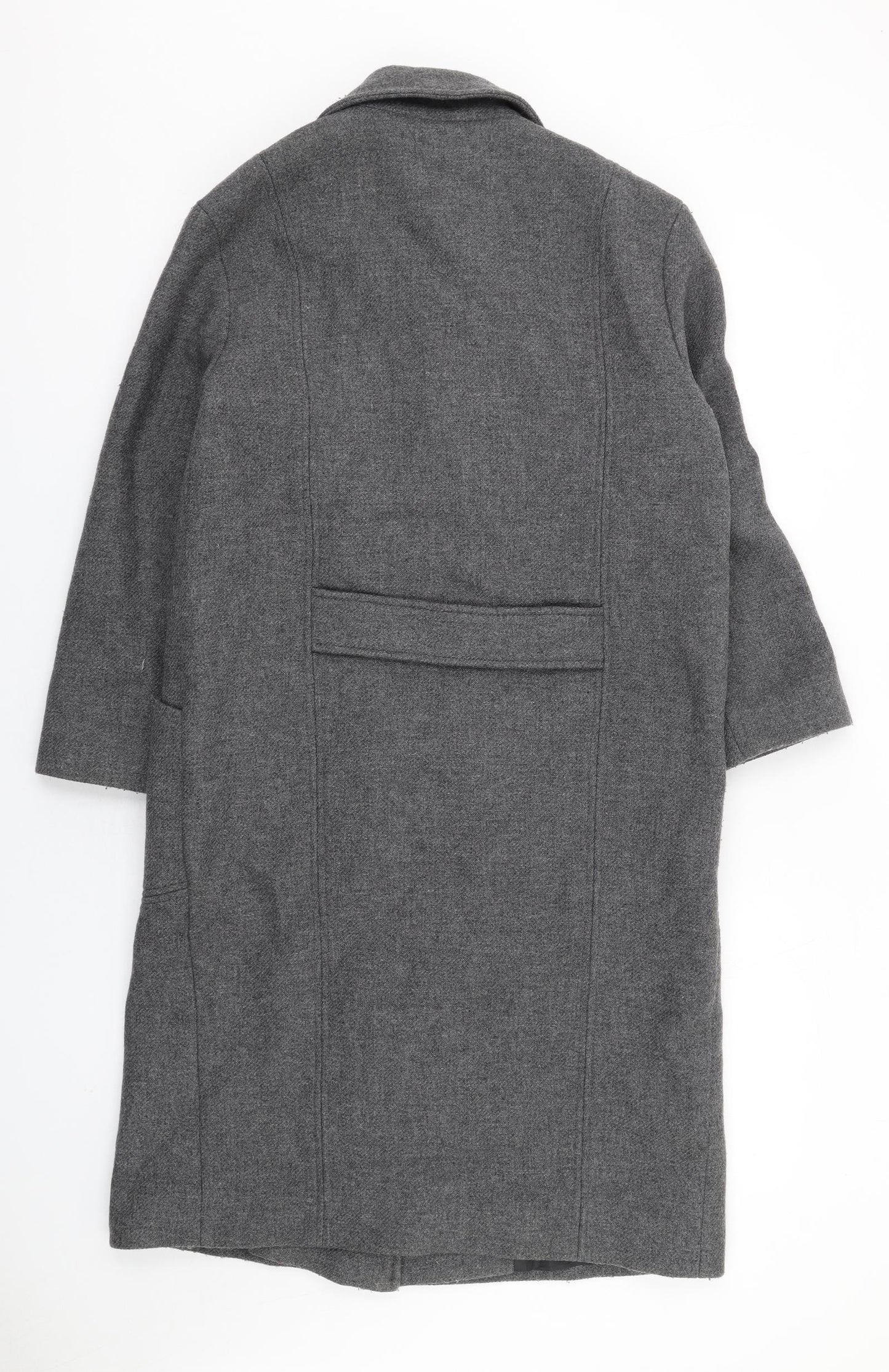 & Other Stories Womens Green Overcoat Coat Size 6 Button