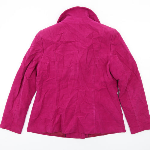 Per Una Womens Pink Jacket Size 14 Zip