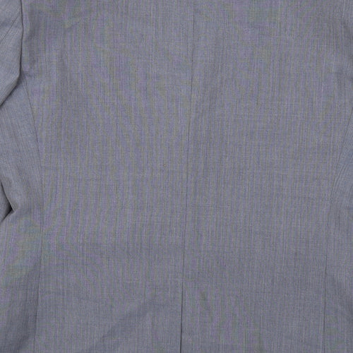 NEXT Mens Blue Wool Jacket Suit Jacket Size 42 Regular