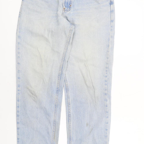 Gap Mens Blue Cotton Straight Jeans Size 30 in L31 in Regular Zip