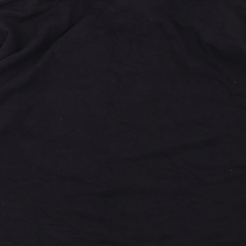 Premiership Rugby Mens Black Cotton Polo Size XL Collared Button - Penguin Club