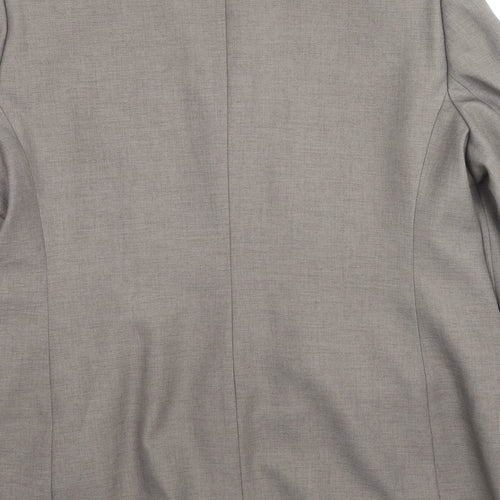 Debenhams Womens Brown Polyester Jacket Blazer Size 20