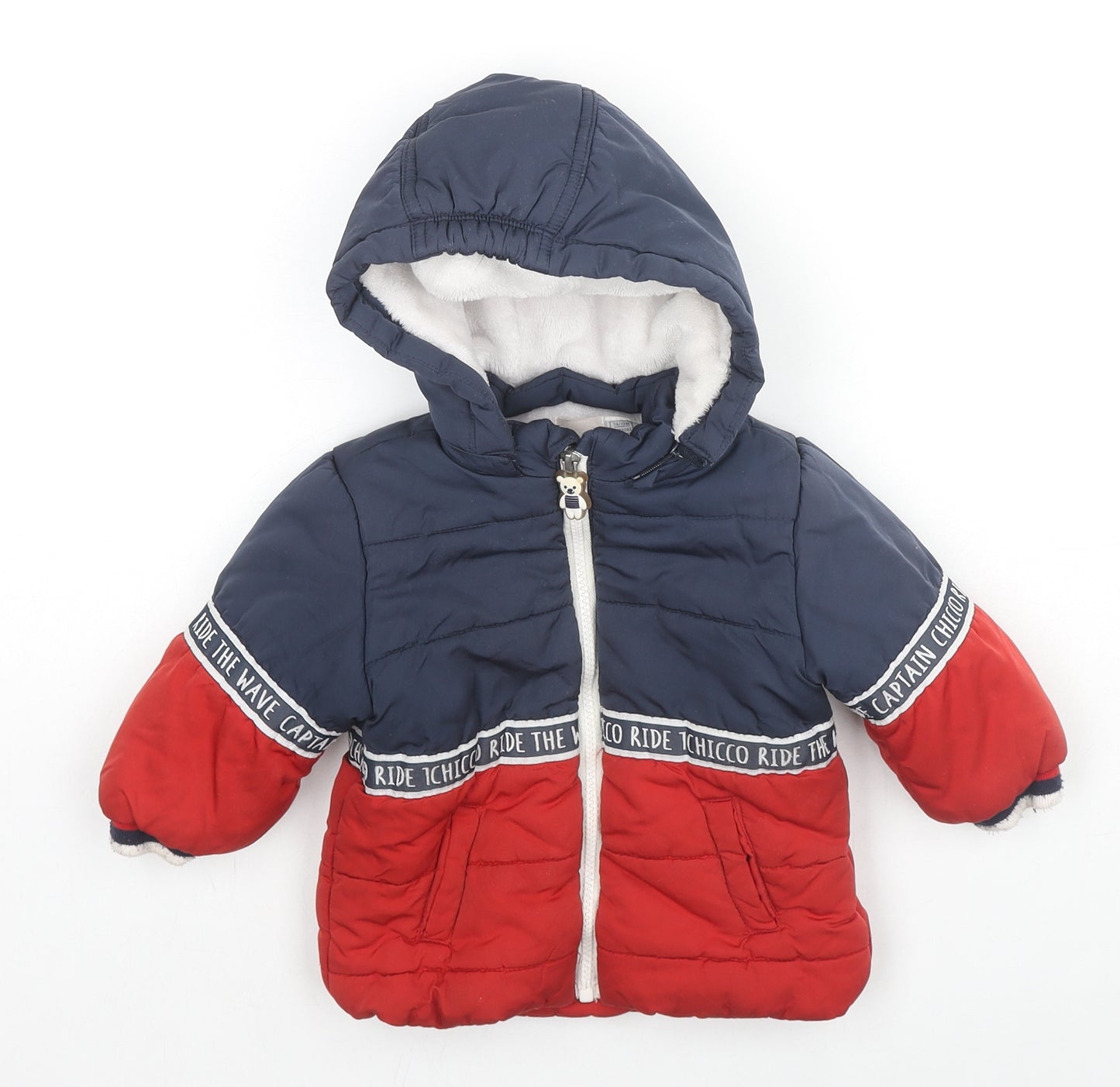 Chicco Baby Multicoloured Basic Coat Coat Size 12 Months Zip