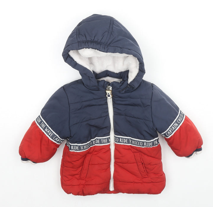 Chicco Baby Multicoloured Basic Coat Coat Size 12 Months Zip