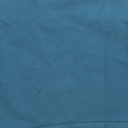 Fagottino Boys Blue Cotton Pullover Sweatshirt Size 2-3 Years Snap - Dog