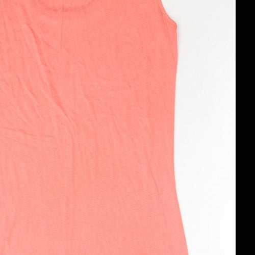 Oasis Womens Red Polyester Camisole Tank Size S Scoop Neck
