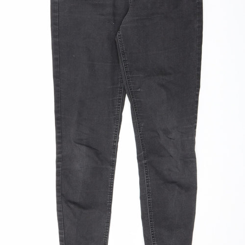 Marks and Spencer Womens Black Cotton Jegging Jeans Size 10 L30 in Regular