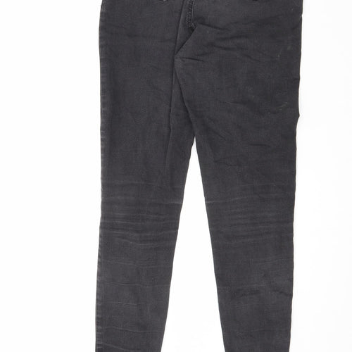 Marks and Spencer Womens Black Cotton Jegging Jeans Size 10 L30 in Regular