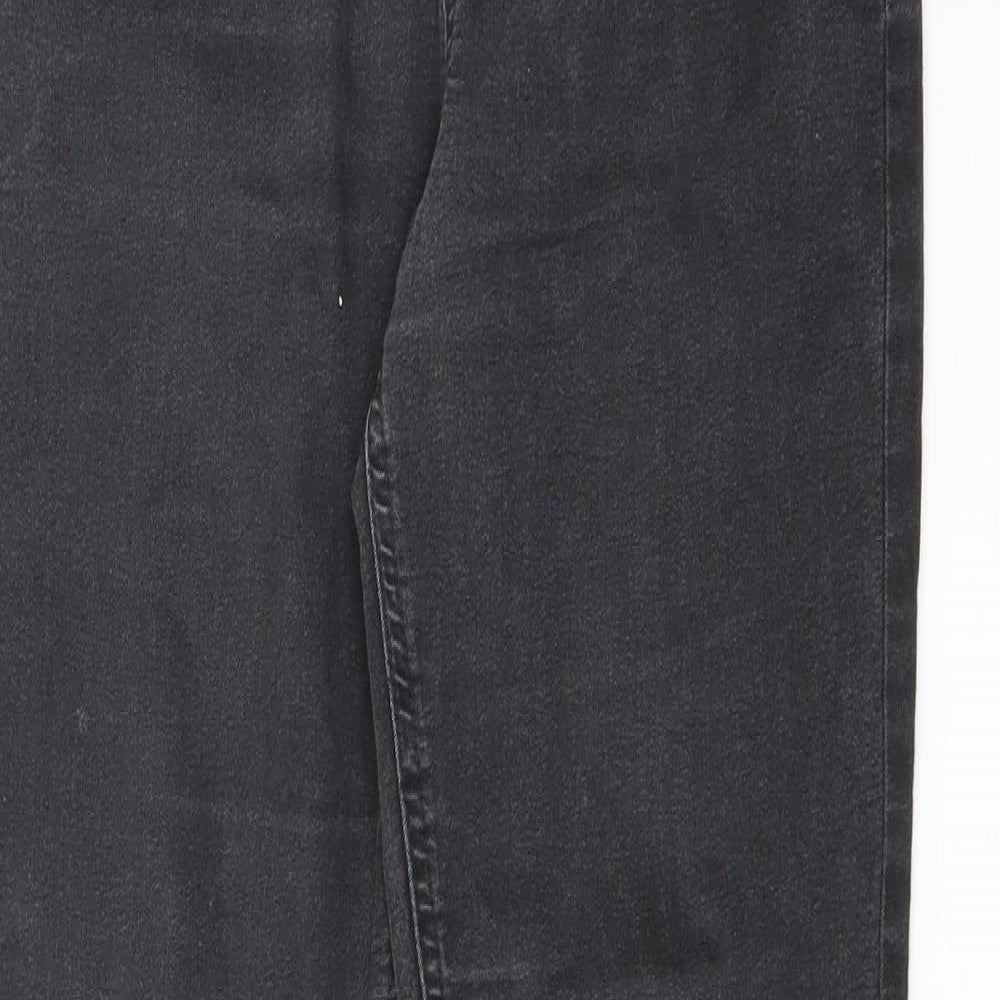 Marks and Spencer Womens Black Cotton Jegging Jeans Size 10 L30 in Regular