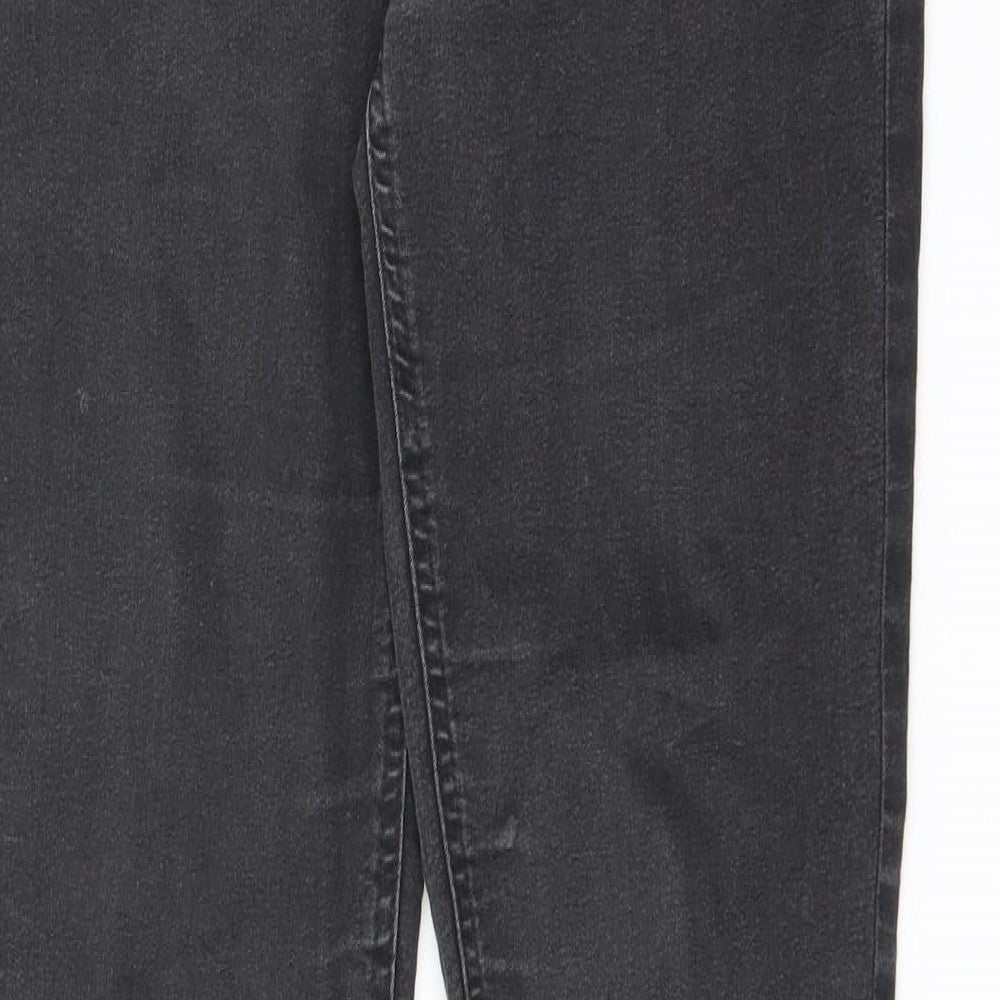 Marks and Spencer Womens Black Cotton Jegging Jeans Size 10 L30 in Regular