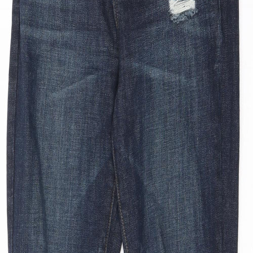 J Brand Womens Blue Cotton Skinny Jeans Size 26 in L29.5 in Regular Zip