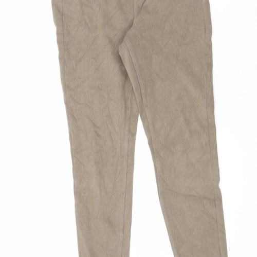 Marks and Spencer Womens Brown Cotton Jegging Jeans Size 6 L27 in Regular