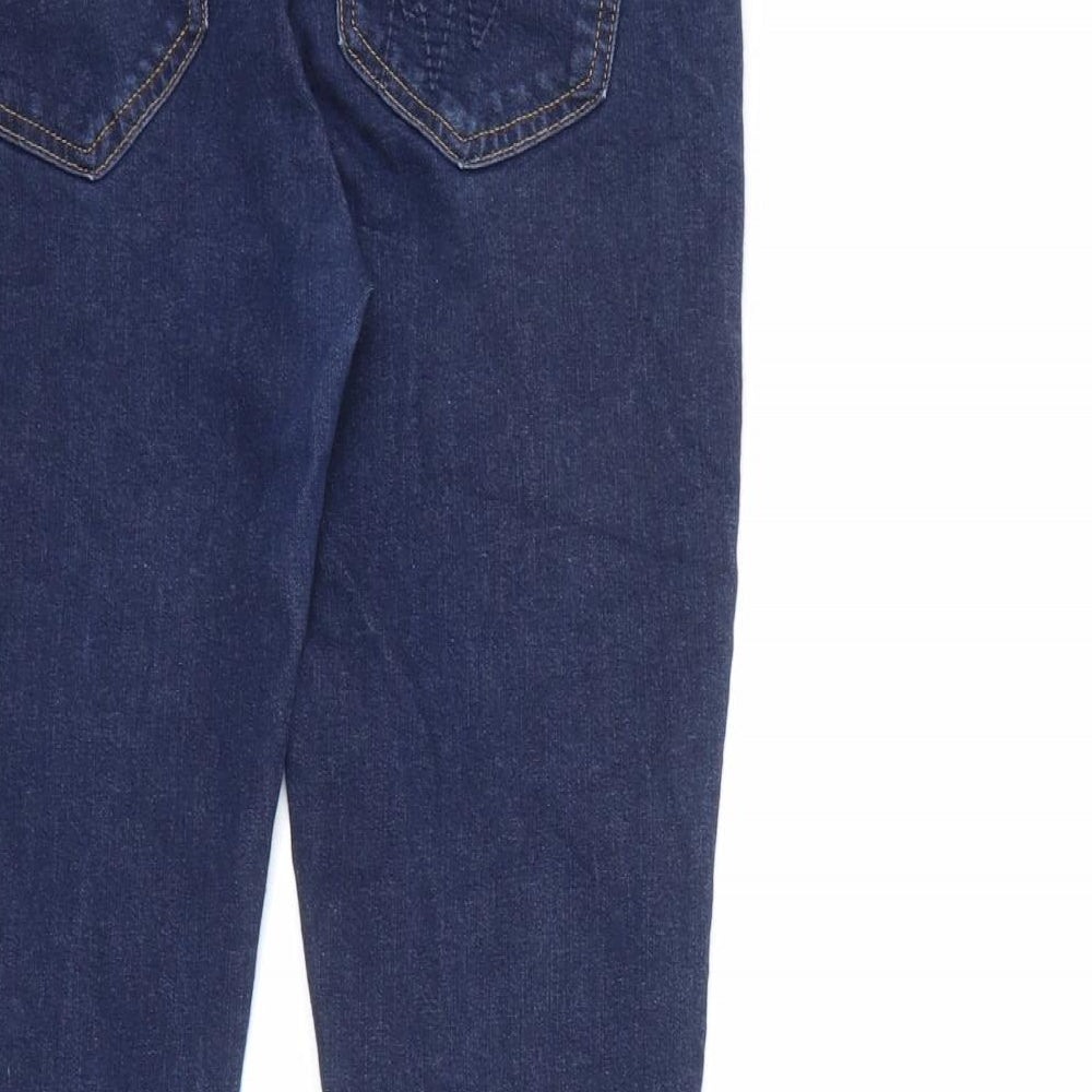 Bamboo Womens Blue Cotton Skinny Jeans Size 30 in L27.5 in Regular Zip