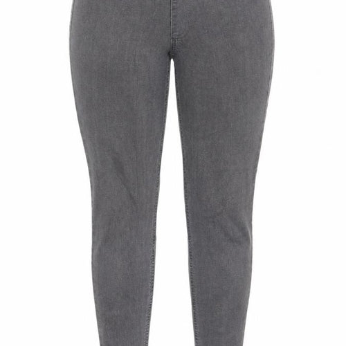 Marks and Spencer Womens Grey Cotton Jegging Jeans Size 10 L26.5 in Regular