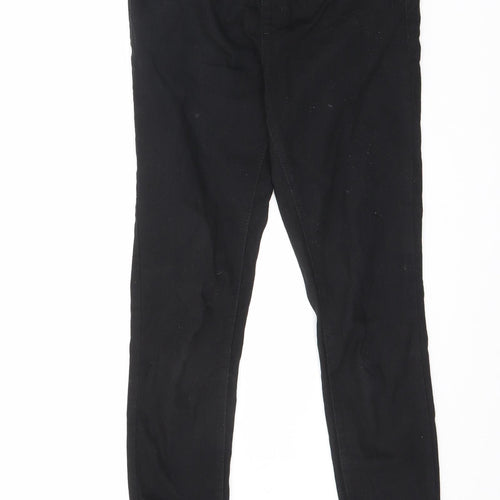 Denim & Co. Womens Black Cotton Jegging Jeans Size 8 L29 in Regular