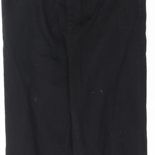 Denim & Co. Womens Black Cotton Jegging Jeans Size 8 L29 in Regular