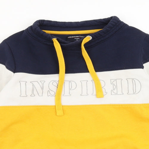 Crimsoune club Womens Multicoloured Cotton Pullover Sweatshirt Size M Pullover - Drawstring Inspired