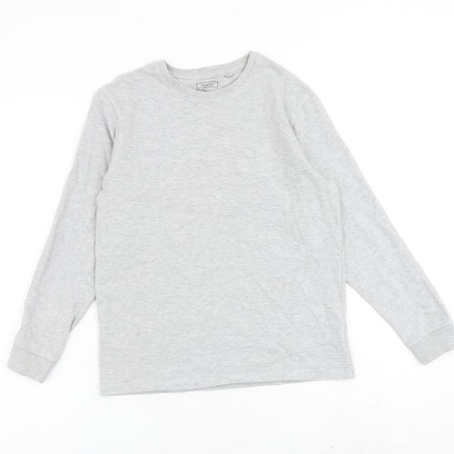 NEXT Boys Grey Cotton Pullover Sweatshirt Size 11 Years Pullover