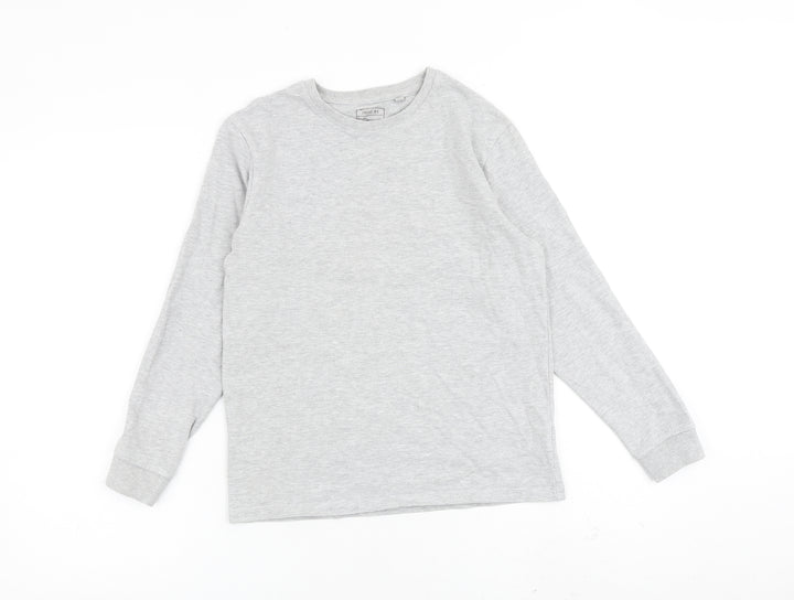 NEXT Boys Grey Cotton Pullover Sweatshirt Size 11 Years Pullover