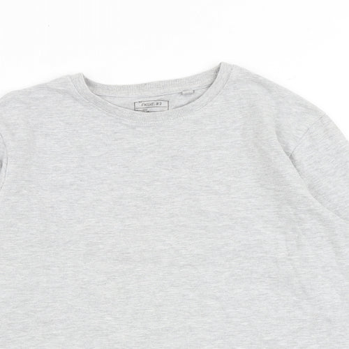 NEXT Boys Grey Cotton Pullover Sweatshirt Size 11 Years Pullover