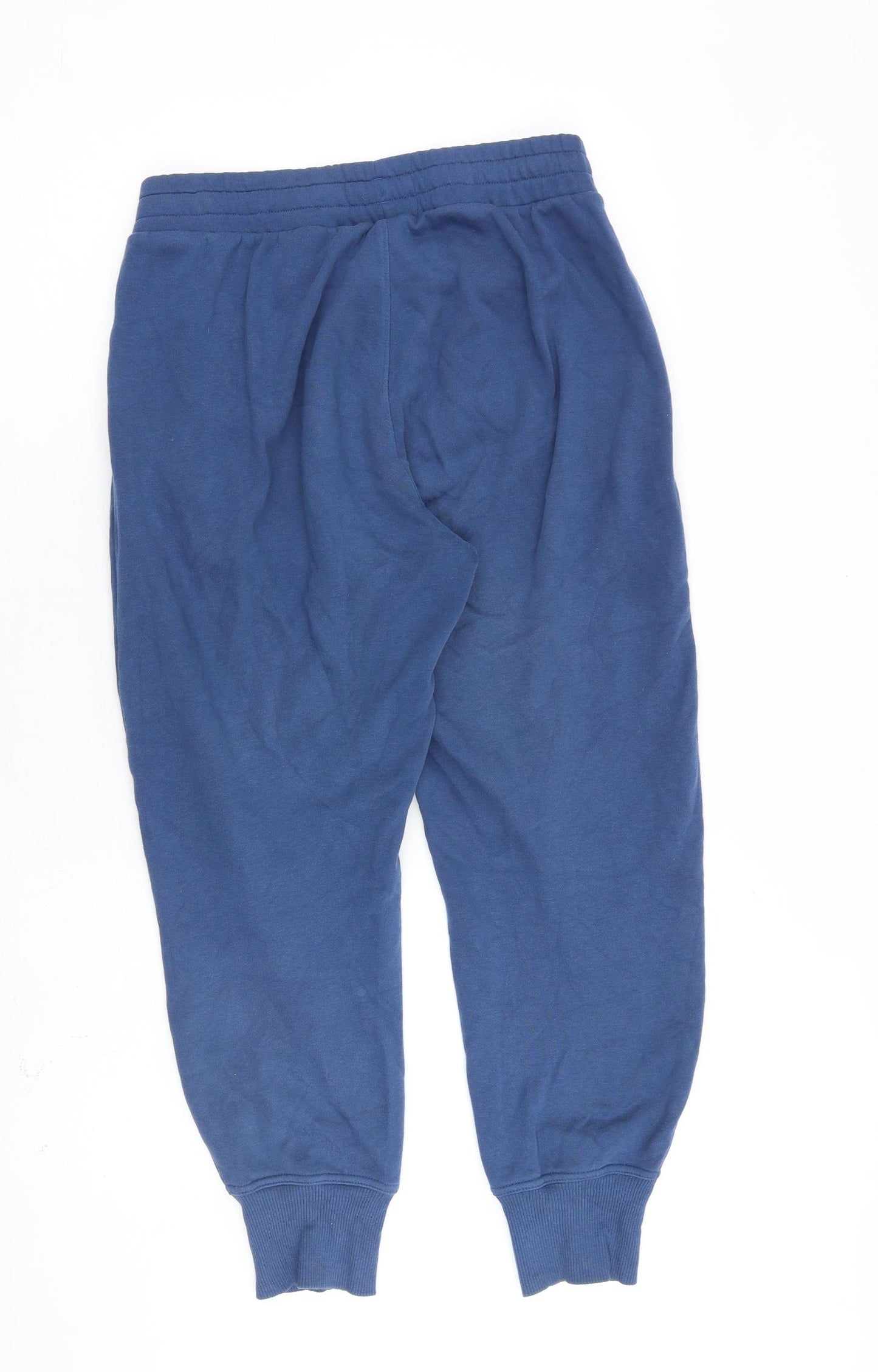 Under armour Mens Blue Cotton Jogger Trousers Size S L26 in Regular Tie