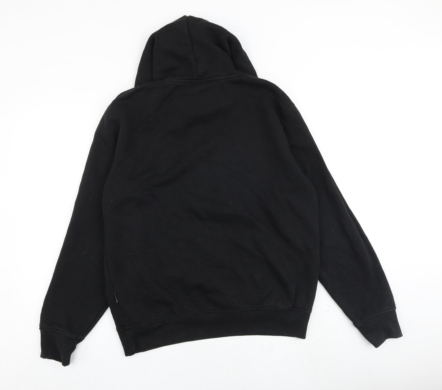 NICCE Mens Black Cotton Pullover Hoodie Size L