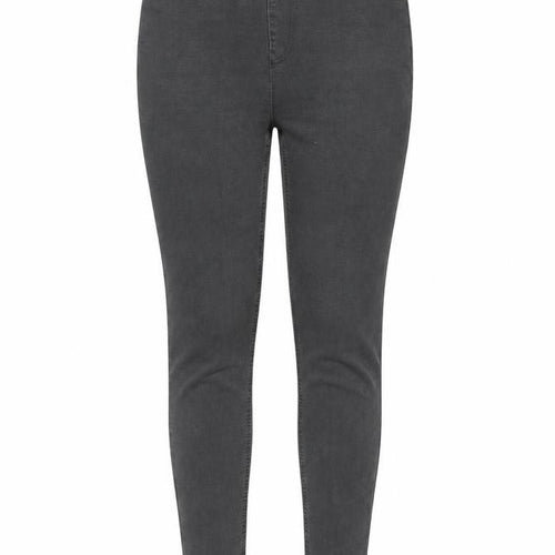 Marks and Spencer Womens Grey Cotton Jegging Jeans Size 8 L28 in Regular