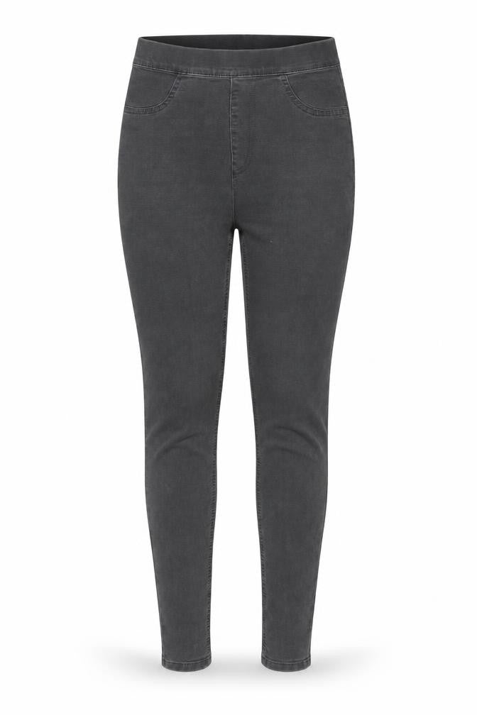 Marks and Spencer Womens Grey Cotton Jegging Jeans Size 8 L28 in Regular