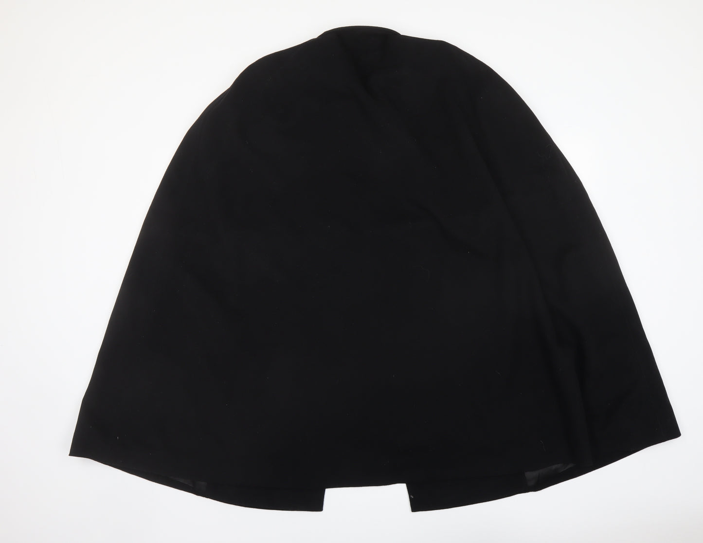 Jaeger Womens Black Jacket Poncho Size XL Button