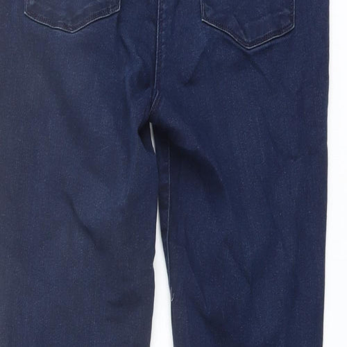 M&Co Womens Blue Cotton Jegging Jeans Size 12 L29 in Regular