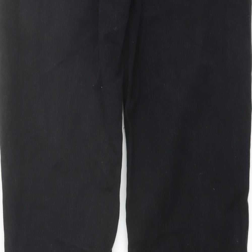Levi's Mens Black Cotton Straight Jeans Size 32 in L32 in Regular Button