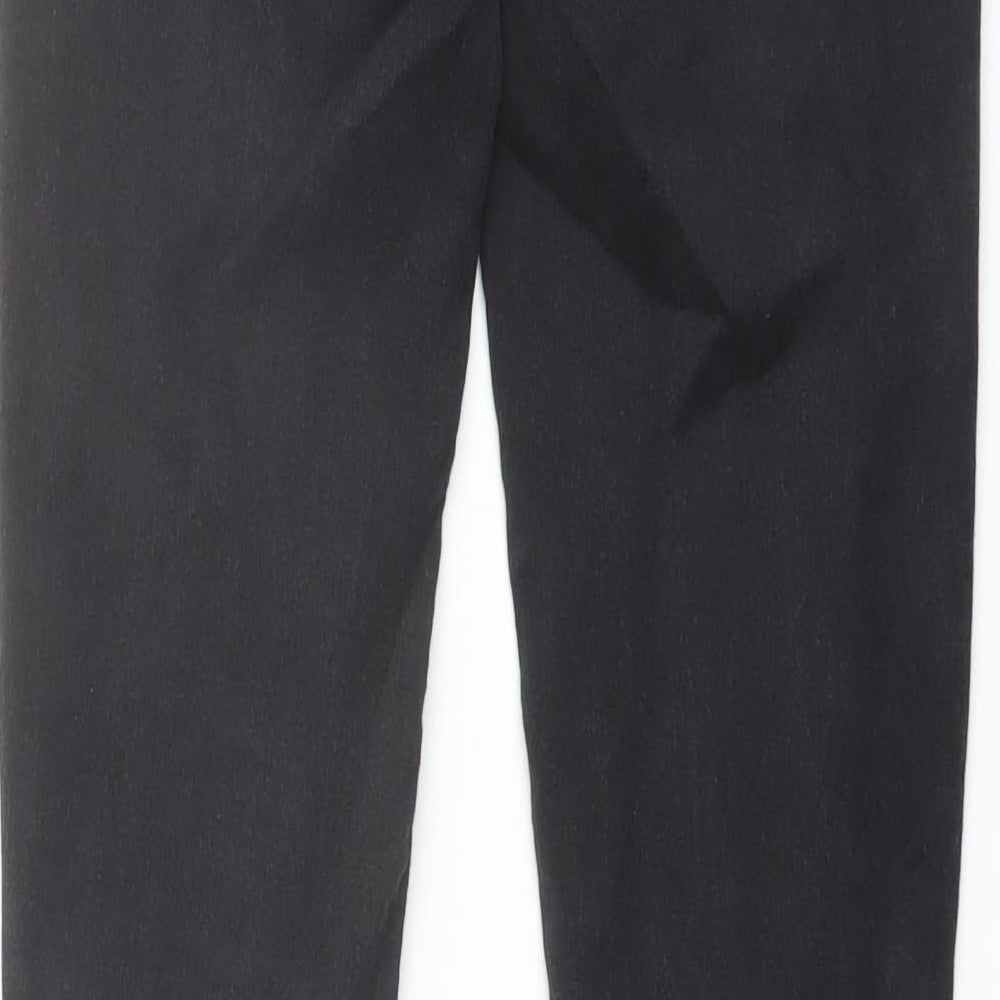 Marks and Spencer Boys Black Cotton Skinny Jeans Size 14-15 Years Regular Button