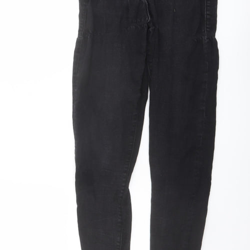 True Religion Womens Grey Cotton Skinny Jeans Size 30 in L28 in Regular Button