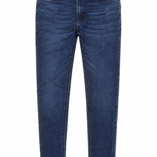 NEXT Mens Blue Cotton Skinny Jeans Size 27 in L33 in Regular Button