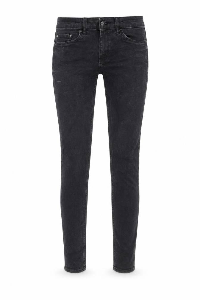 Zara Womens Grey Cotton Skinny Jeans Size 6 L27 in Regular Button