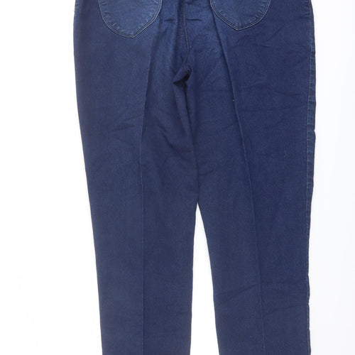 Select Womens Blue Cotton Jegging Jeans Size 16 L30 in Regular