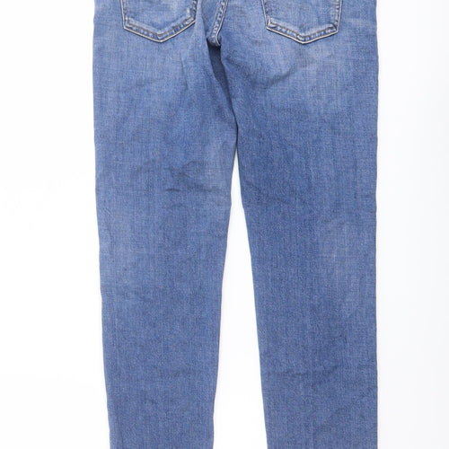 Current/Elliott Womens Black Cotton Skinny Jeans Size 23 in L28 in Regular Button