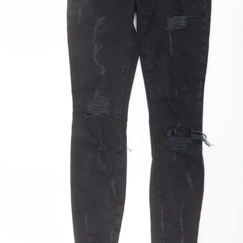 Current/Elliott Womens Grey Cotton Skinny Jeans Size 23 in L27 in Regular Button