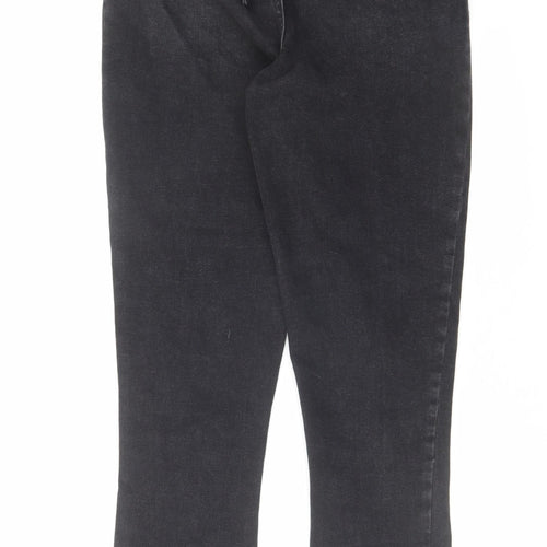 Abercrombie & Fitch Womens Black Cotton Skinny Jeans Size 26 in L29 in Regular Zip