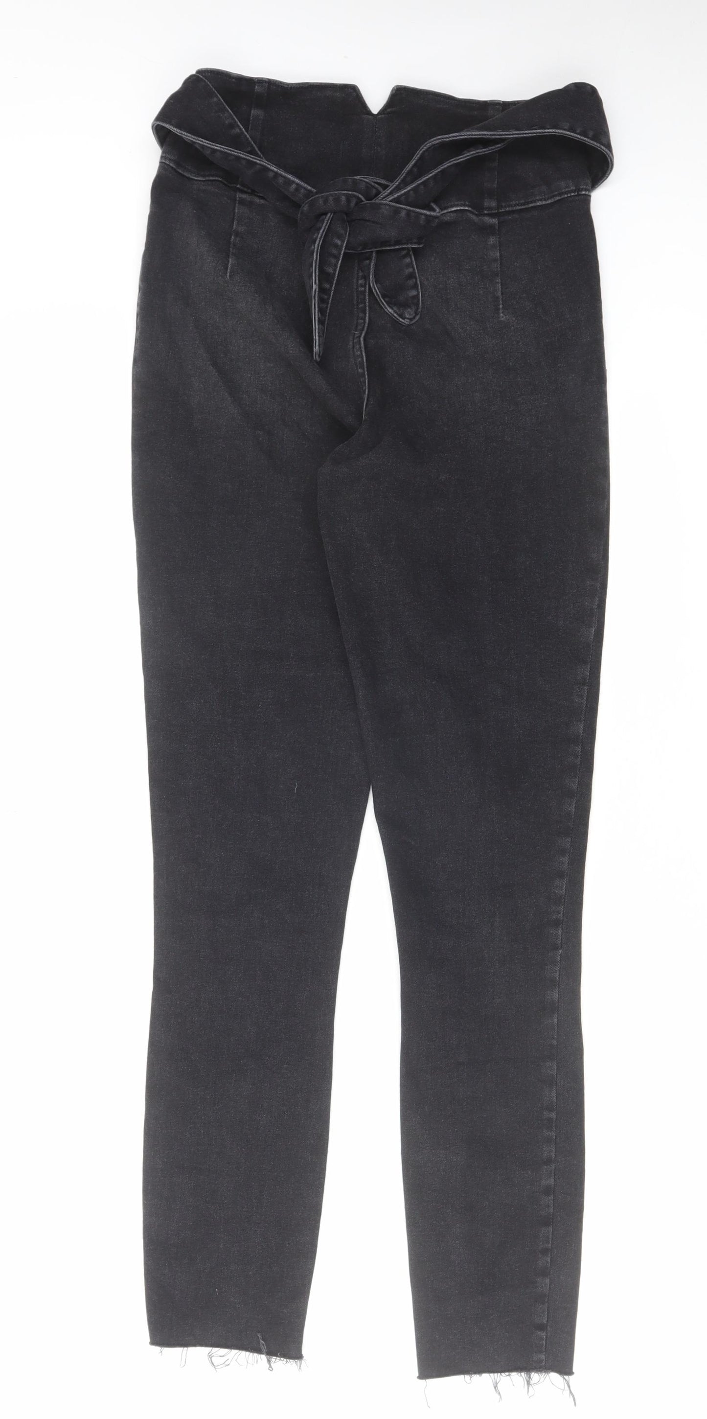 Abercrombie & Fitch Womens Black Cotton Skinny Jeans Size 26 in L29 in Regular Zip