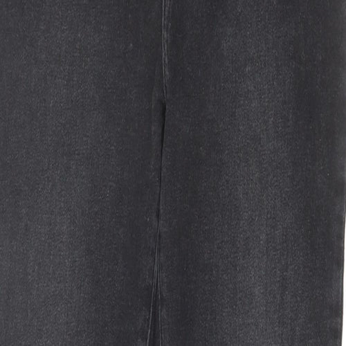 Abercrombie & Fitch Womens Black Cotton Skinny Jeans Size 26 in L29 in Regular Zip