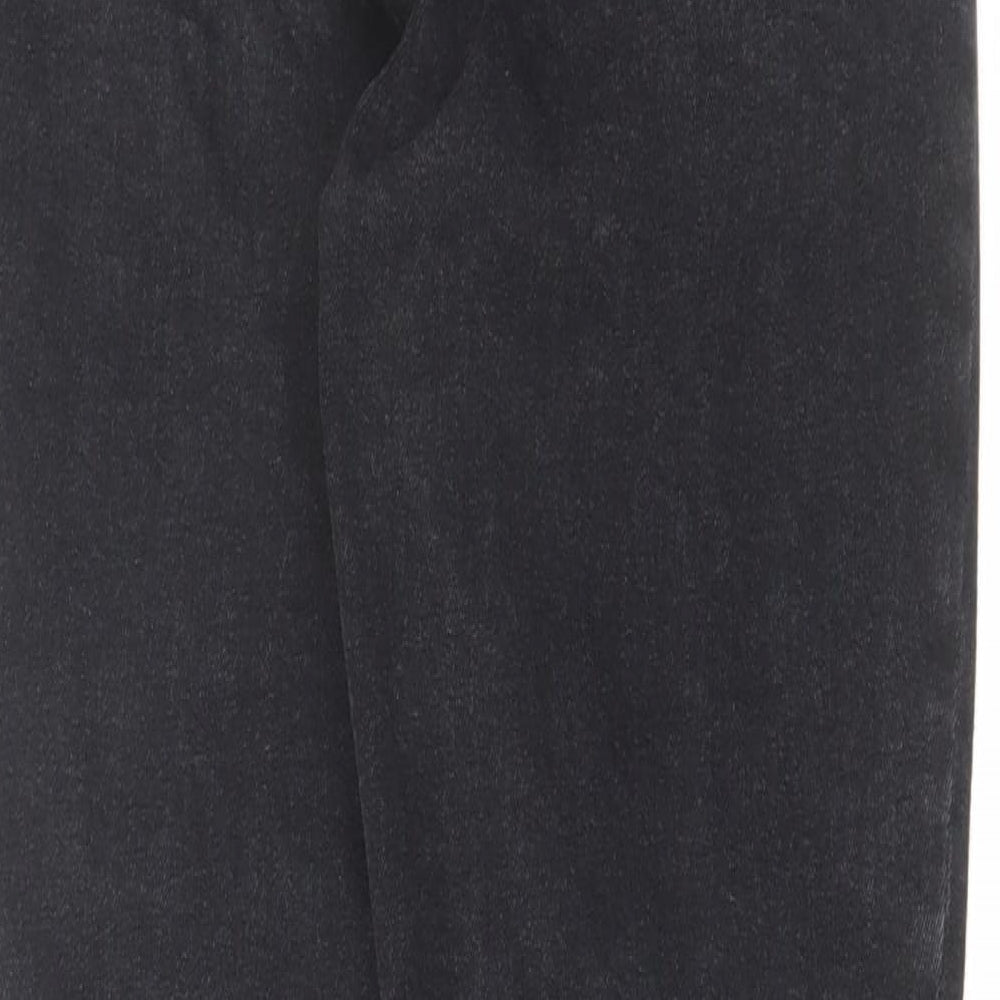 Abercrombie & Fitch Womens Black Cotton Skinny Jeans Size 26 in L29 in Regular Zip