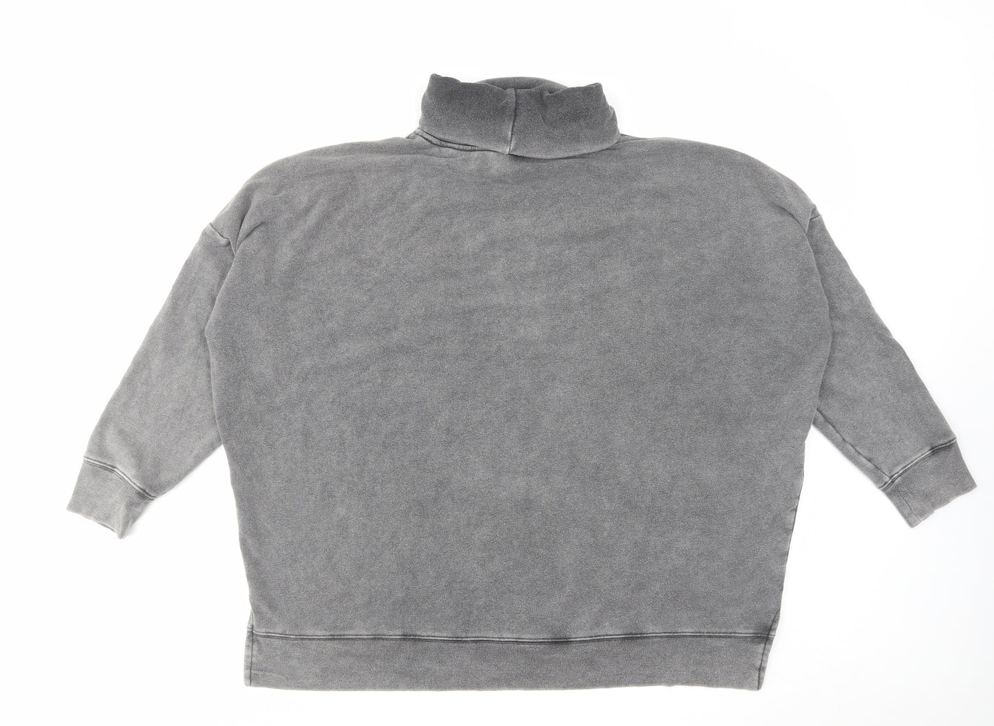PINK Womens Grey Cotton Pullover Sweatshirt Size XS Pullover