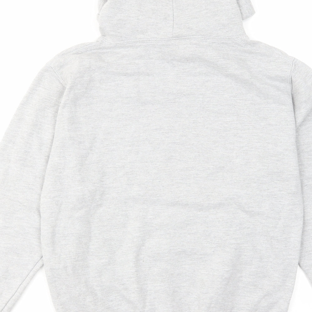 The Beatles Womens Grey Cotton Pullover Hoodie Size S Pullover - The Beatles