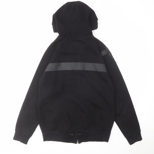Creative Recreation Mens Black Cotton Full Zip Hoodie Size M
