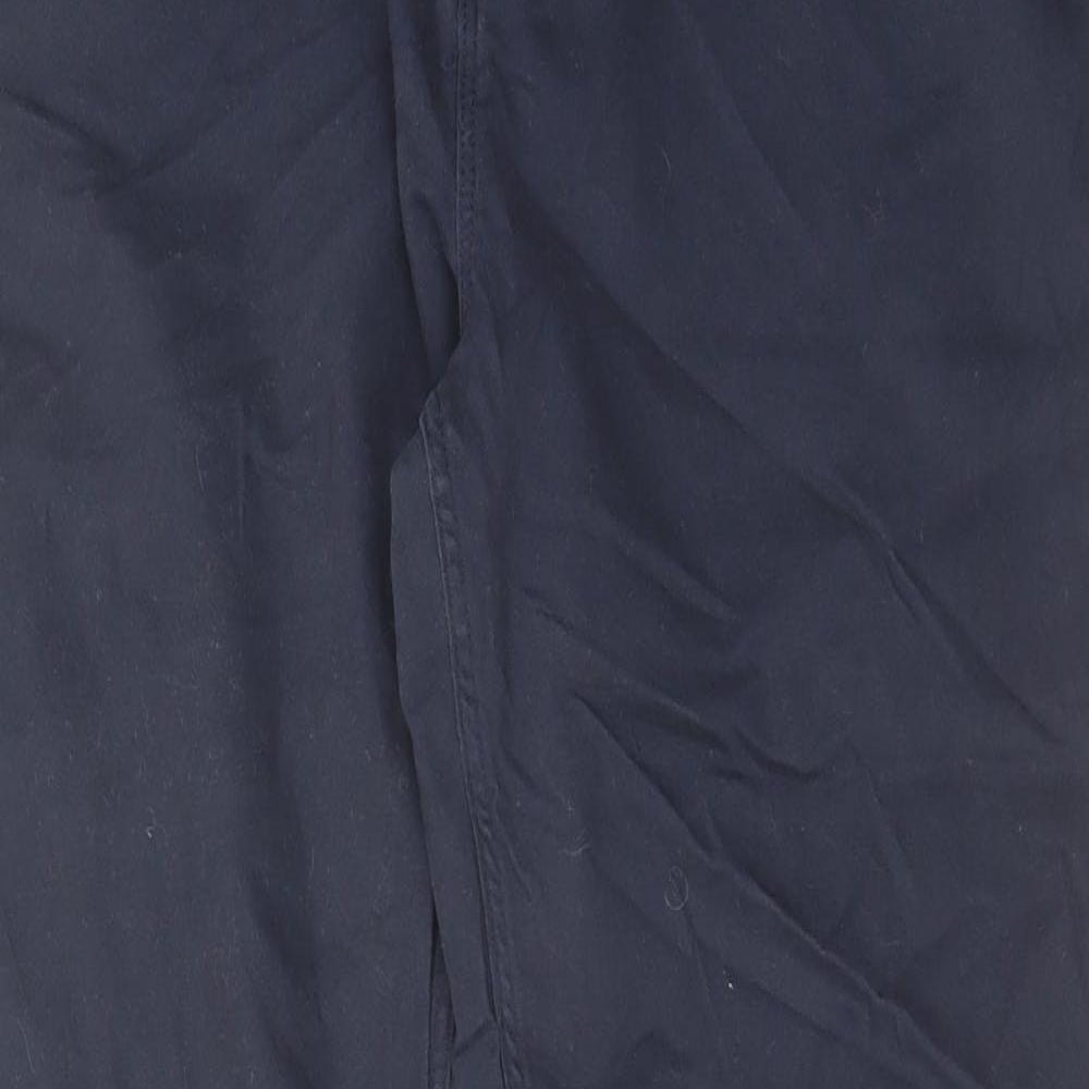 NEXT Mens Blue Cotton Straight Jeans Size 34 in L33 in Regular Zip