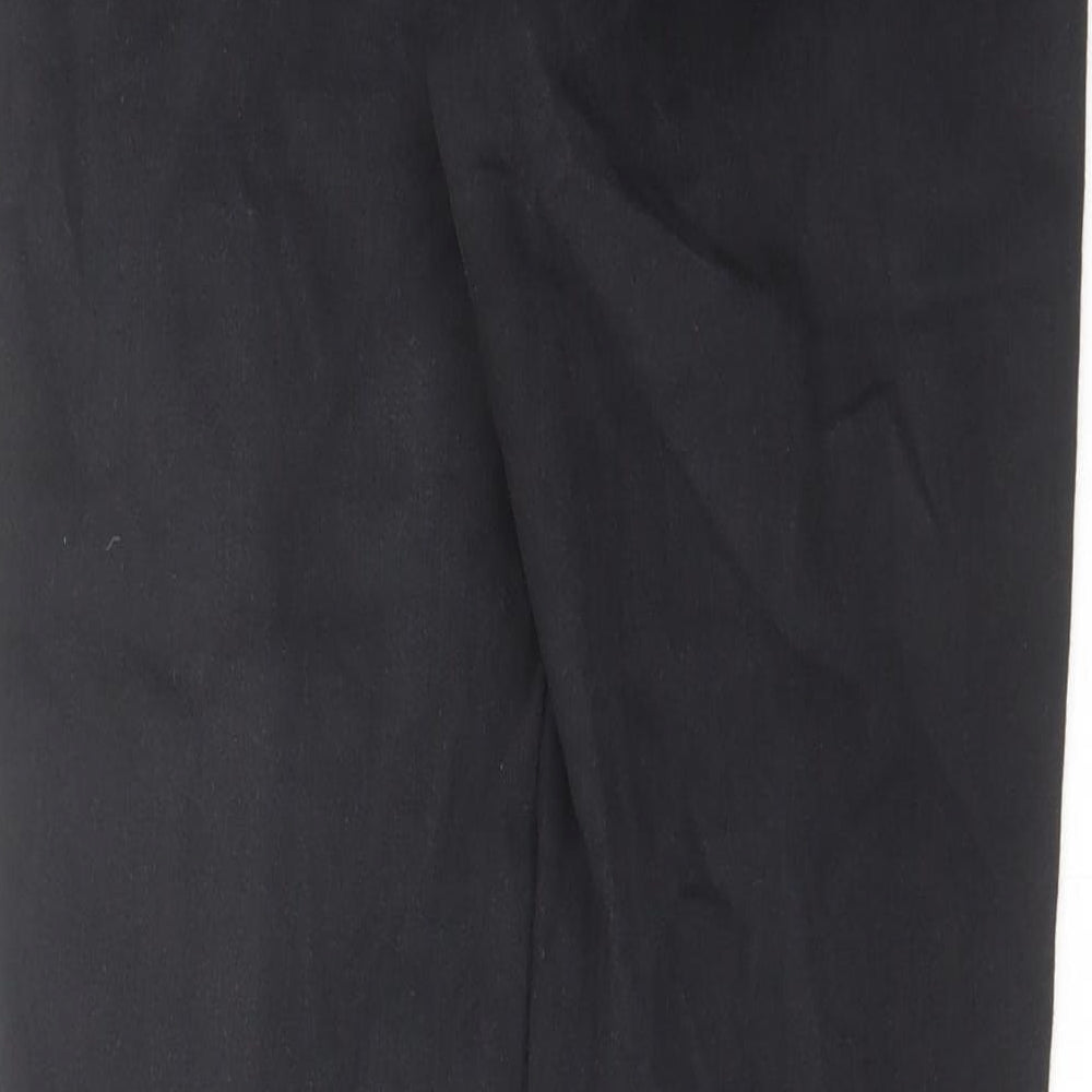 Topshop Womens Black Cotton Skinny Jeans Size 30 in L32 in Regular Zip