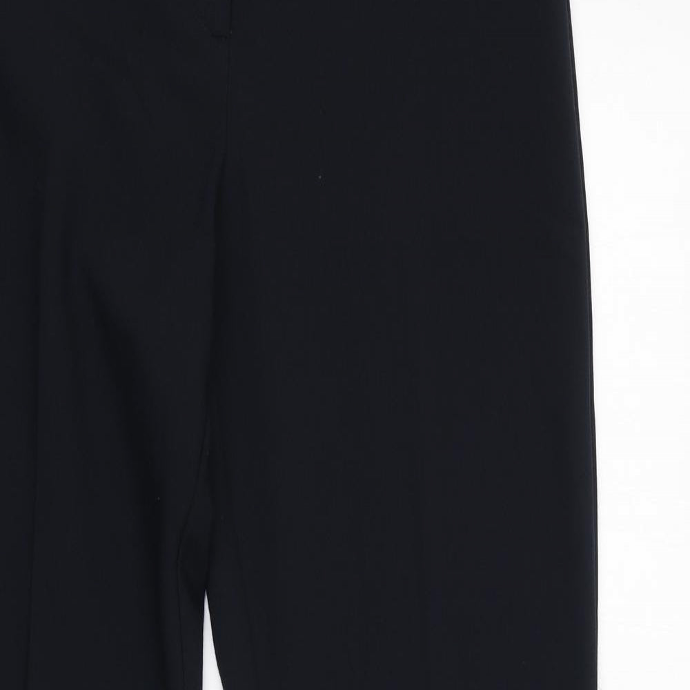 Principles Womens Blue Polyester Dress Pants Trousers Size 12 L32 in Regular Zip