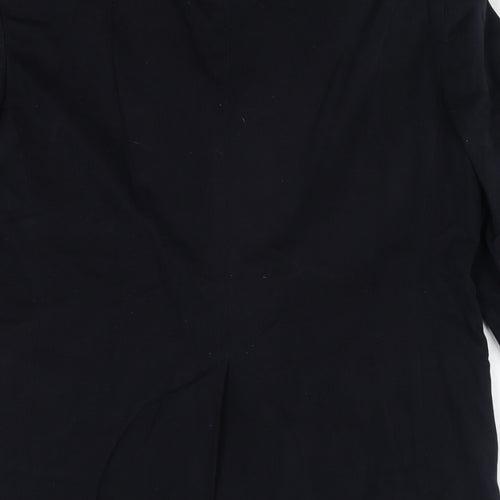 Marks and Spencer Mens Blue Cotton Jacket Suit Jacket Size 40 Regular