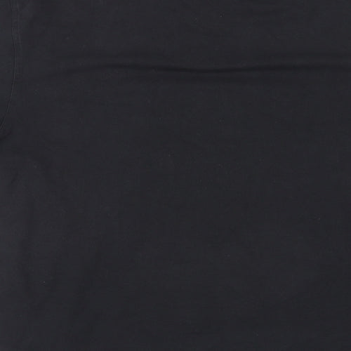 GANT Mens Black Cotton Polo Size 3XL Collared Pullover